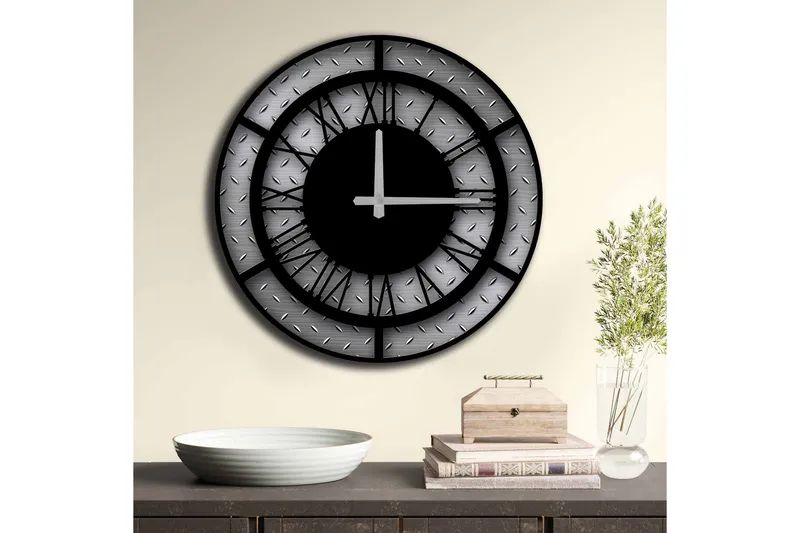 Seinäkoriste MDF Kello - Sisustustuotteet - Seinäkoristeet - Kellot