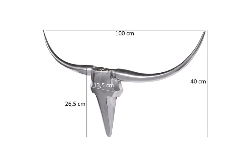 Koriste Swathwick - Hopea - Sisustustuotteet - Seinäkoristeet