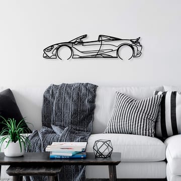 Koristeellinen metallinen seinäkoriste Wallxpert McLaren (70 x 17 cm) - Sisustustuotteet - Seinäkoristeet - Seinätarrat
