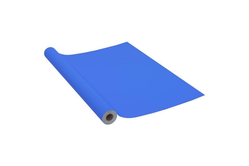 Itseliimautuva huonekalukalvo korkeakiilto sininen 500x90cm - Sininen - Sisustustuotteet - Seinäkoristeet - Laattakoriste kylpyhuoneeseen