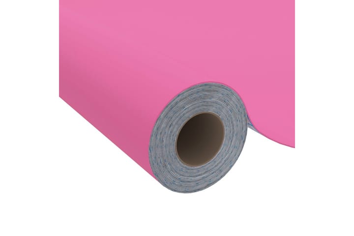 Itseliimautuva huonekalukalvo korkeakiilto pinkki 500x90 cm - Pinkki - Muovikoristeet - Laattakoriste kylpyhuoneeseen