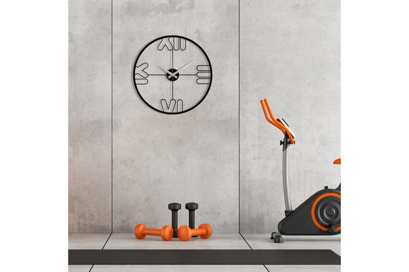 Mali - Musta - Sisustustuotteet - Seinäkoristeet - Kellot