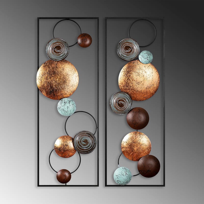 Decorative Metal Wall Accessory Wallxpert - Sisustustuotteet - Seinäkoristeet - Muovikoristeet