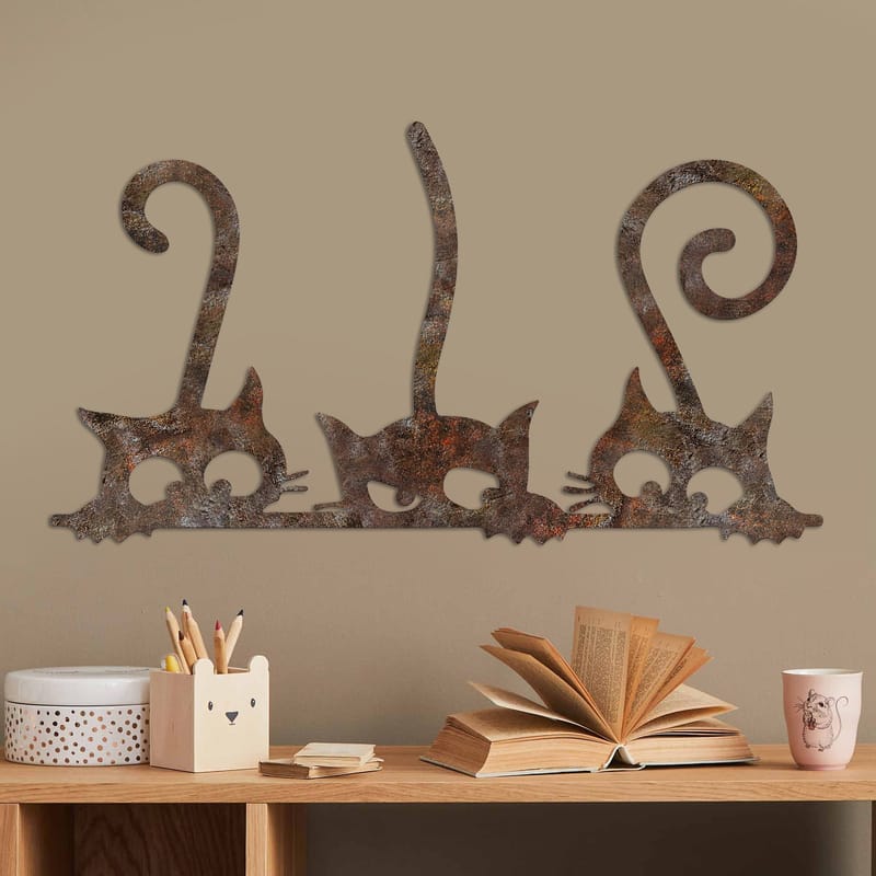 Decorative Metal Wall Accessory Wallxpert - Sisustustuotteet - Seinäkoristeet - Muovikoristeet