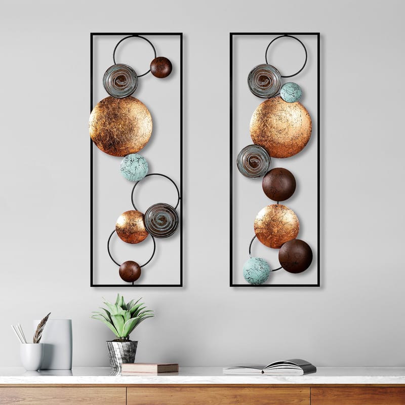 Decorative Metal Wall Accessory Wallxpert - Sisustustuotteet - Seinäkoristeet - Muovikoristeet
