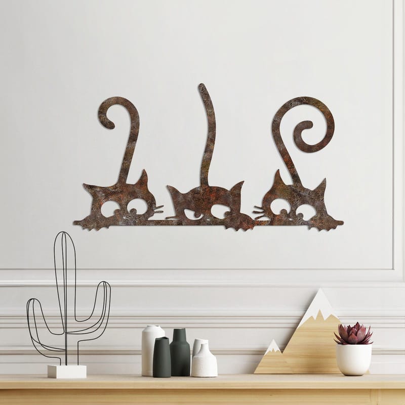 Decorative Metal Wall Accessory Wallxpert - Sisustustuotteet - Seinäkoristeet - Muovikoristeet