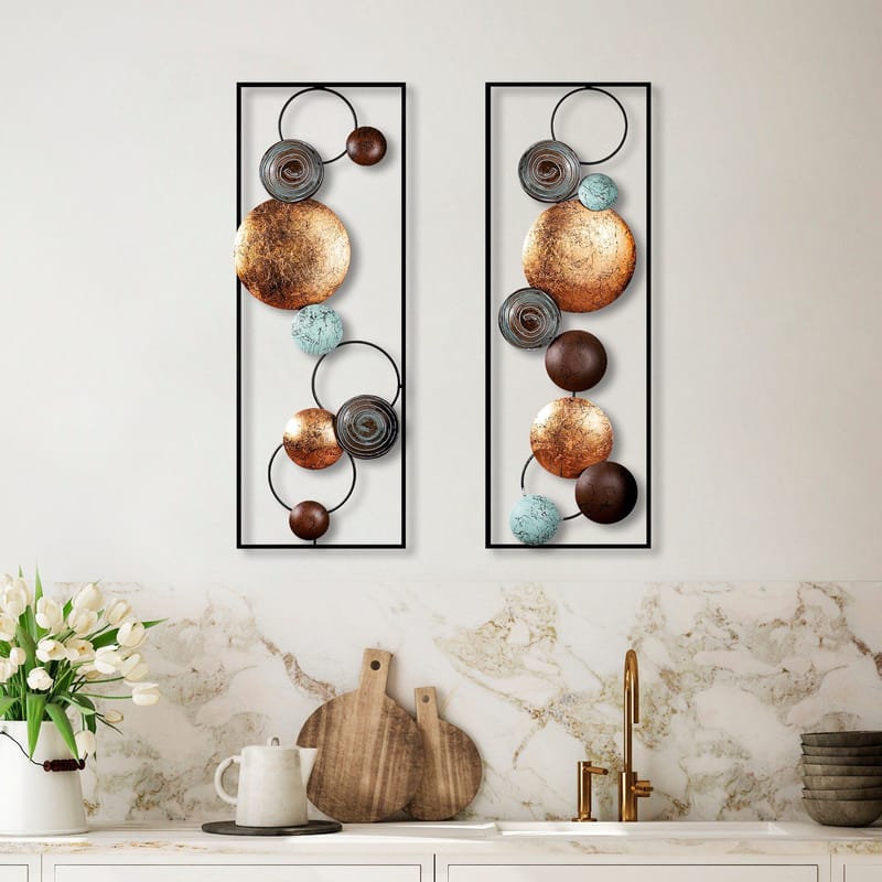 Decorative Metal Wall Accessory Wallxpert - Sisustustuotteet - Seinäkoristeet - Muovikoristeet
