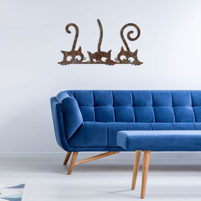 Decorative Metal Wall Accessory Wallxpert - Sisustustuotteet - Seinäkoristeet - Muovikoristeet