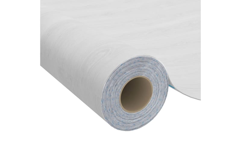 Itseliimautuvat ovikalvot 4 kpl valkoinen puu 210x90 cm PVC - Valkoinen - Sisustustuotteet - Seinäkoristeet - Muovikoristeet