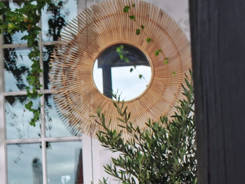 Peili Hillerstorp Auera - Luonnonväri - Sisustustuotteet - Peili - Eteispeili