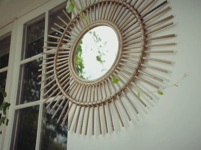 Peili Hillerstorp Solara - Harmaa - Sisustustuotteet - Peili - Eteispeili