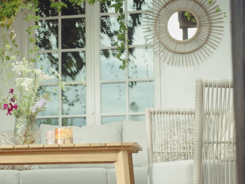 Peili Hillerstorp Solara - Harmaa - Sisustustuotteet - Seinäkoristeet - Kehykset