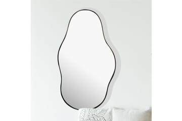 Peili Wohnling Epäkeskeinen metallikehys soikea 80 cm - Sisustustuotteet - Peili - Eteispeili