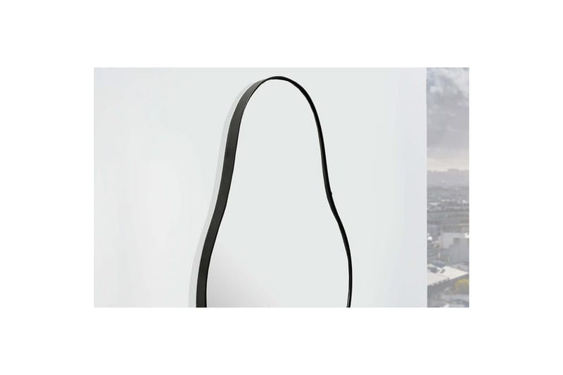 Peili Wohnling Epäkeskeinen metallikehys soikea 80 cm - Sisustustuotteet - Peili - Eteispeili