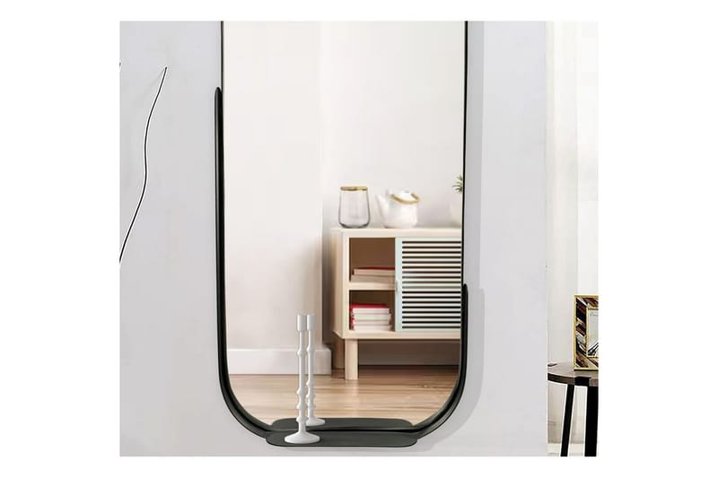 Peili Wohnling Epäkeskeinen metallikehys soikea 90 cm - Sisustustuotteet - Seinäkoristeet - Muovikoristeet