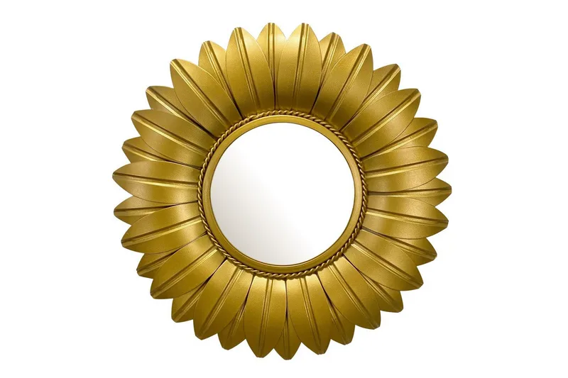 Peili Wohnling Kukkamalli metallikehys pyöreä 60 cm, undefined