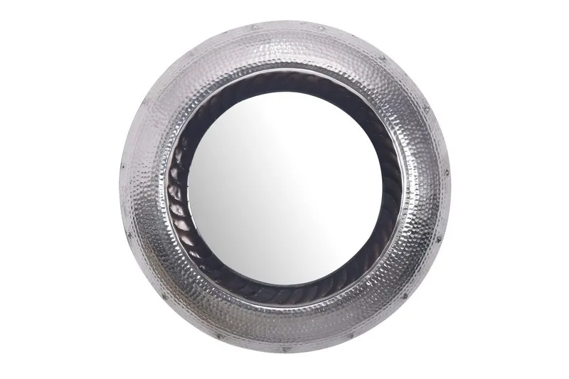 Peili Wohnling Moderni aalto, metallikehys, pyöreä, 74 cm., undefined