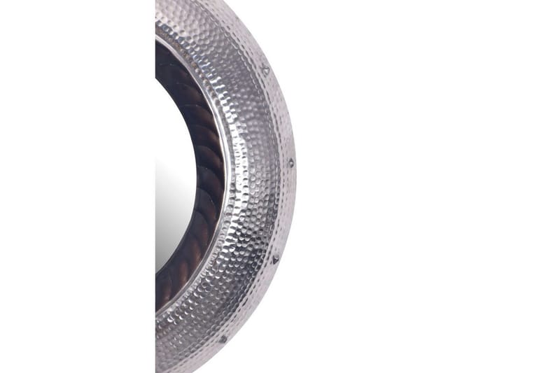 Peili Wohnling Moderni aalto, metallikehys, pyöreä, 74 cm. - Sisustustuotteet - Peili - Eteispeili