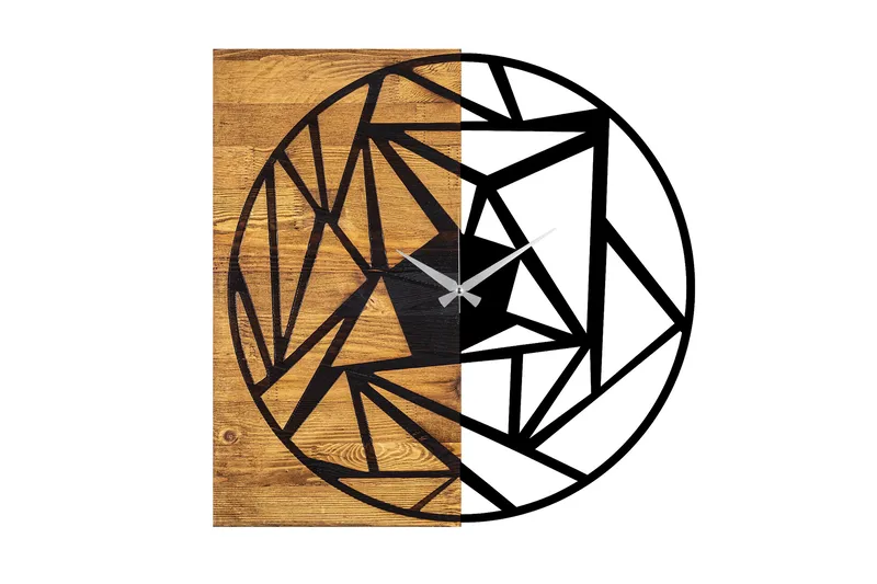 Puukello 36, Musta/Pähkinä