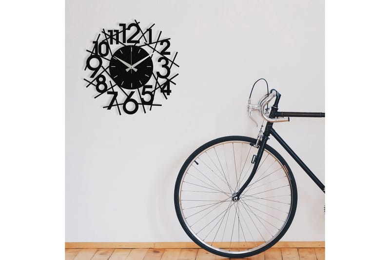 Rasputin - Musta - Sisustustuotteet - Seinäkoristeet - Kellot