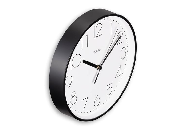 Seinäkello Hama Salina 22 cm - Musta - Sisustustuotteet - Seinäkoristeet - Kellot
