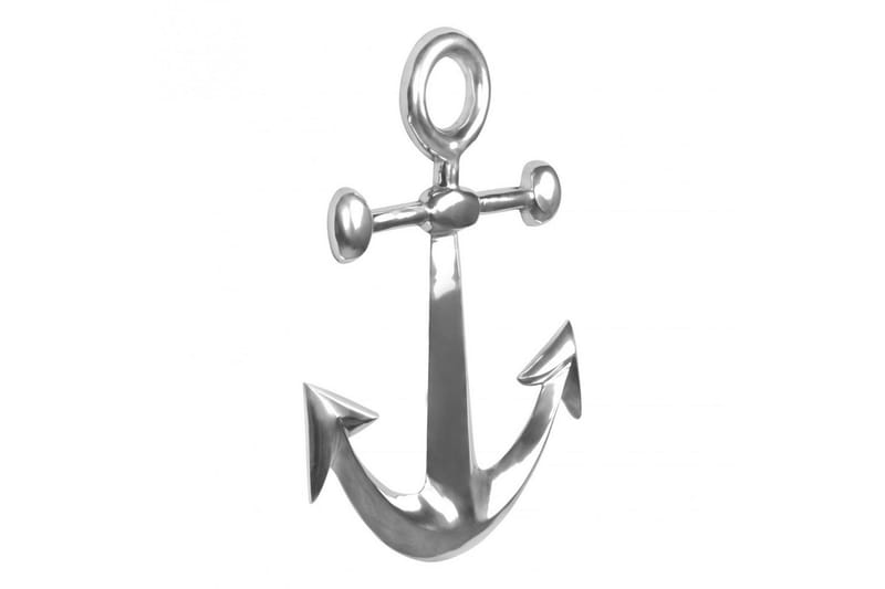 Seinäkoriste Wohnling Ankkuri merenkulku käsin kiillotettu alumiinivalu moderni - Sisustustuotteet - Sisustusesineet