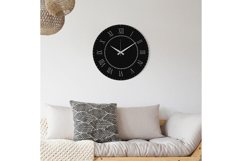 Seven Love - Musta - Sisustustuotteet - Seinäkoristeet - Kellot