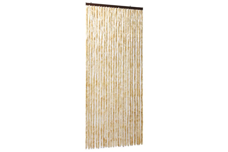 Hyönteisverho beige 100x220 cm Chenille - Beige - Ikkunakalvot