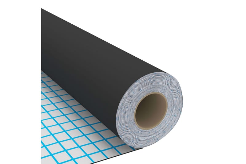 Itseliimautuva huonekalukalvo musta 500x90 cm PVC - Musta - Sisustustuotteet - Seinäkoristeet - Sisustusmuovi & laattakoriste - Ikkunakalvot