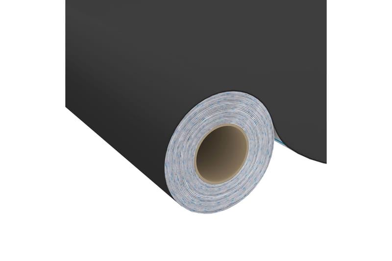 Itseliimautuva huonekalukalvo musta 500x90 cm PVC - Musta - Sisustustuotteet - Seinäkoristeet - Sisustusmuovi & laattakoriste - Ikkunakalvot