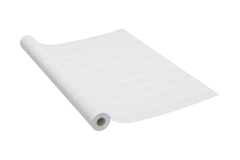 Itseliimautuva huonekalukalvo valkoinen puu 500x90 cm PVC - Sisustustuotteet - Seinäkoristeet - Sisustusmuovi & laattakoriste - Ikkunakalvot