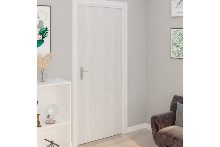 Itseliimautuva huonekalukalvo valkoinen puu 500x90 cm PVC - Ikkunakalvot