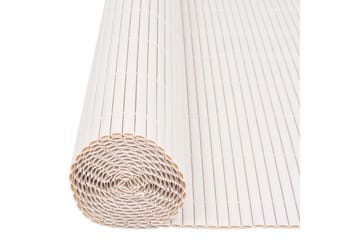 Kaksipuolinen puutarha-aita 90x300 cm Valkoinen - Valkoinen - Sisustustuotteet - Seinäkoristeet - Sisustusmuovi & laattakoriste - Ikkunakalvot
