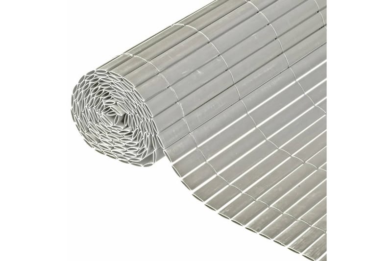 Nature Kaksipuolinen puutarhasuoja PVC 1 x 3 m harmaa - Harmaa - Sisustustuotteet - Seinäkoristeet - Sisustusmuovi & laattakoriste - Ikkunakalvot