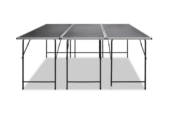 Tapetointipöydät 3 kpl kokoontaitettava - Musta - Tapetointipöytä