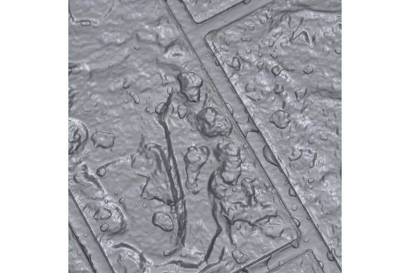 3D Tapetti tiilet itsekiinnittyvä 10 kpl - Antrasiitti - Sisustustuotteet - Seinäkoristeet - Tapetit - Valokuvatapetit