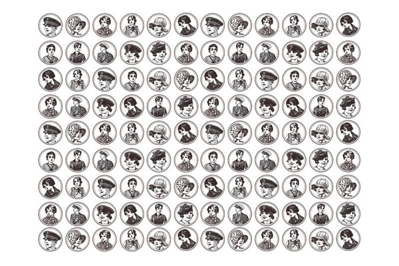 Valokuvatapetti 20s & 30s 350x270, Artgeist sp. z o. o.