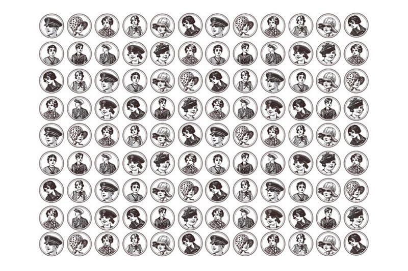 Valokuvatapetti 20s ja 30s 250x193 - Artgeist sp. z o. o. - Sisustustuotteet - Seinäkoristeet - Tapetit - Valokuvatapetit