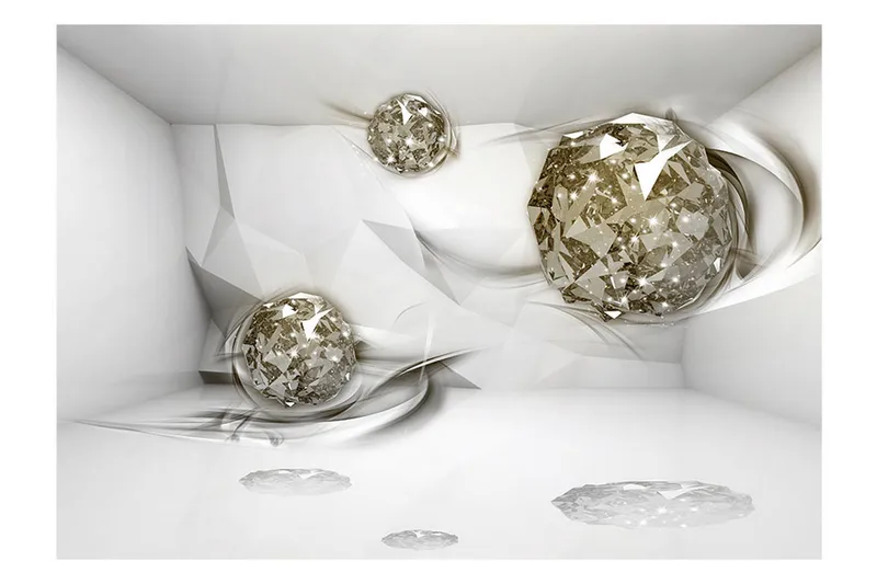 Valokuvatapetti Abstract Diamonds 300x210 - Artgeist sp. z o. o. - Sisustustuotteet - Seinäkoristeet - Tapetit - Valokuvatapetit
