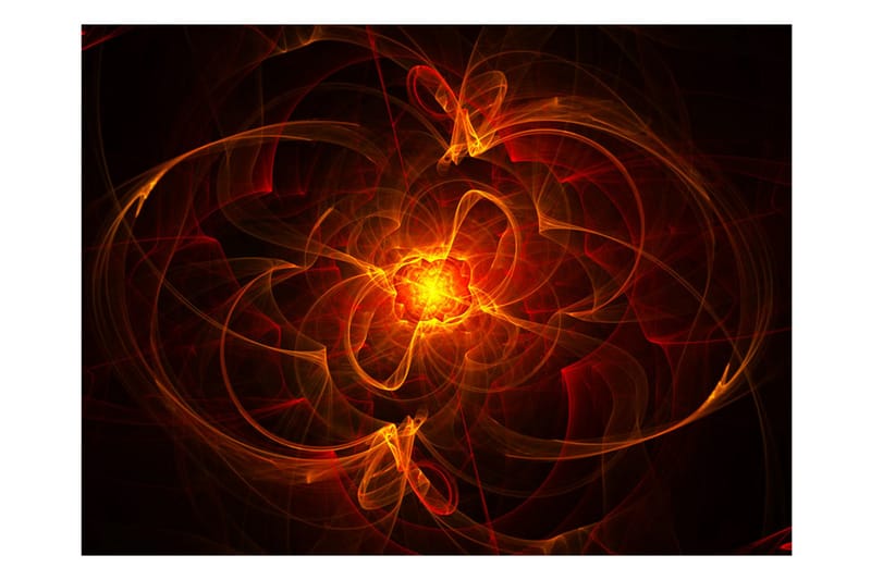 Valokuvatapetti Abstract Fire 400x309 - Artgeist sp. z o. o. - Sisustustuotteet - Seinäkoristeet - Tapetit - Valokuvatapetit