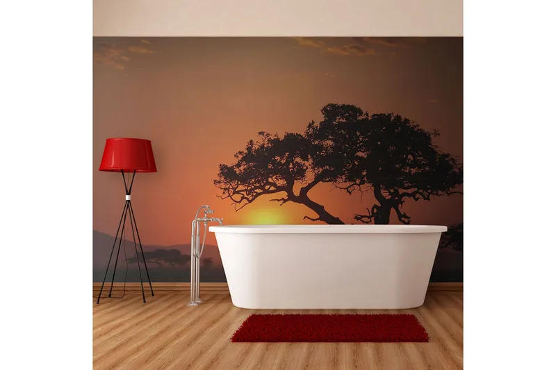 Valokuvatapetti Afrika Auringonlasku 300x231 - Artgeist sp. z o. o. - Sisustustuotteet - Seinäkoristeet - Tapetit - Valokuvatapetit