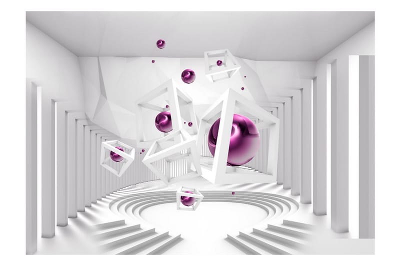 Valokuvatapetti Along The Corridor 250x175 - Artgeist sp. z o. o. - Sisustustuotteet - Seinäkoristeet - Tapetit - Valokuvatapetit