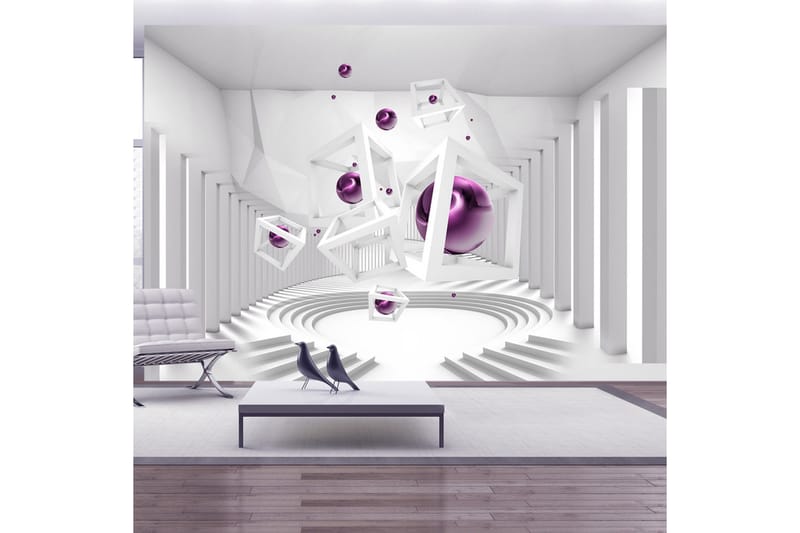 Valokuvatapetti Along The Corridor 400x280, Artgeist sp. z o. o.