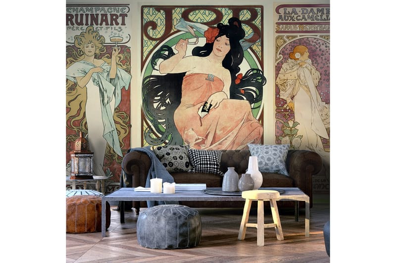 Valokuvatapetti Alphonse Mucha Women's 300x210, Artgeist sp. z o. o.