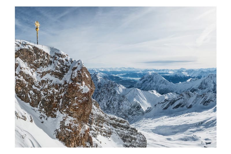 Valokuvatapetti Alps Zugspitze 200x140 - Artgeist sp. z o. o. - Sisustustuotteet - Seinäkoristeet - Tapetit - Valokuvatapetit