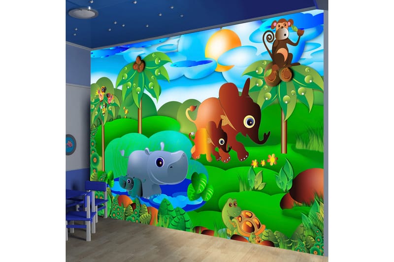 Valokuvatapetti Animal Family 400x280, Artgeist sp. z o. o.