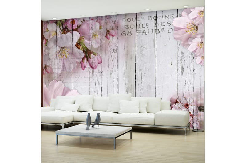 Valokuvatapetti Apple Blossoms 200x140 - Artgeist sp. z o. o. - Sisustustuotteet - Seinäkoristeet - Tapetit - Valokuvatapetit