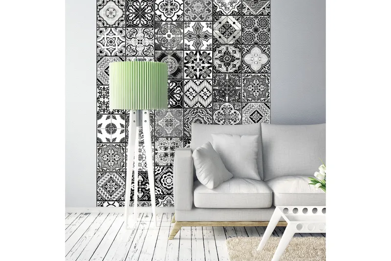 Valokuvatapetti Arabesque Black& White 50x1000, Artgeist sp. z o. o.