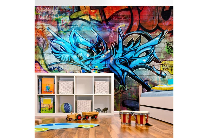 Valokuvatapetti Art Crime 100x70 - Artgeist sp. z o. o. - Sisustustuotteet - Seinäkoristeet - Tapetit - Valokuvatapetit