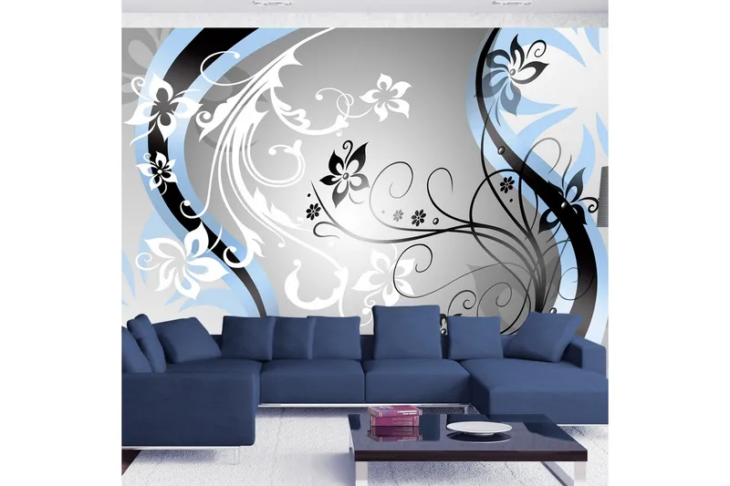 Valokuvatapetti Art-Flowers Blue 150x105, Artgeist sp. z o. o.